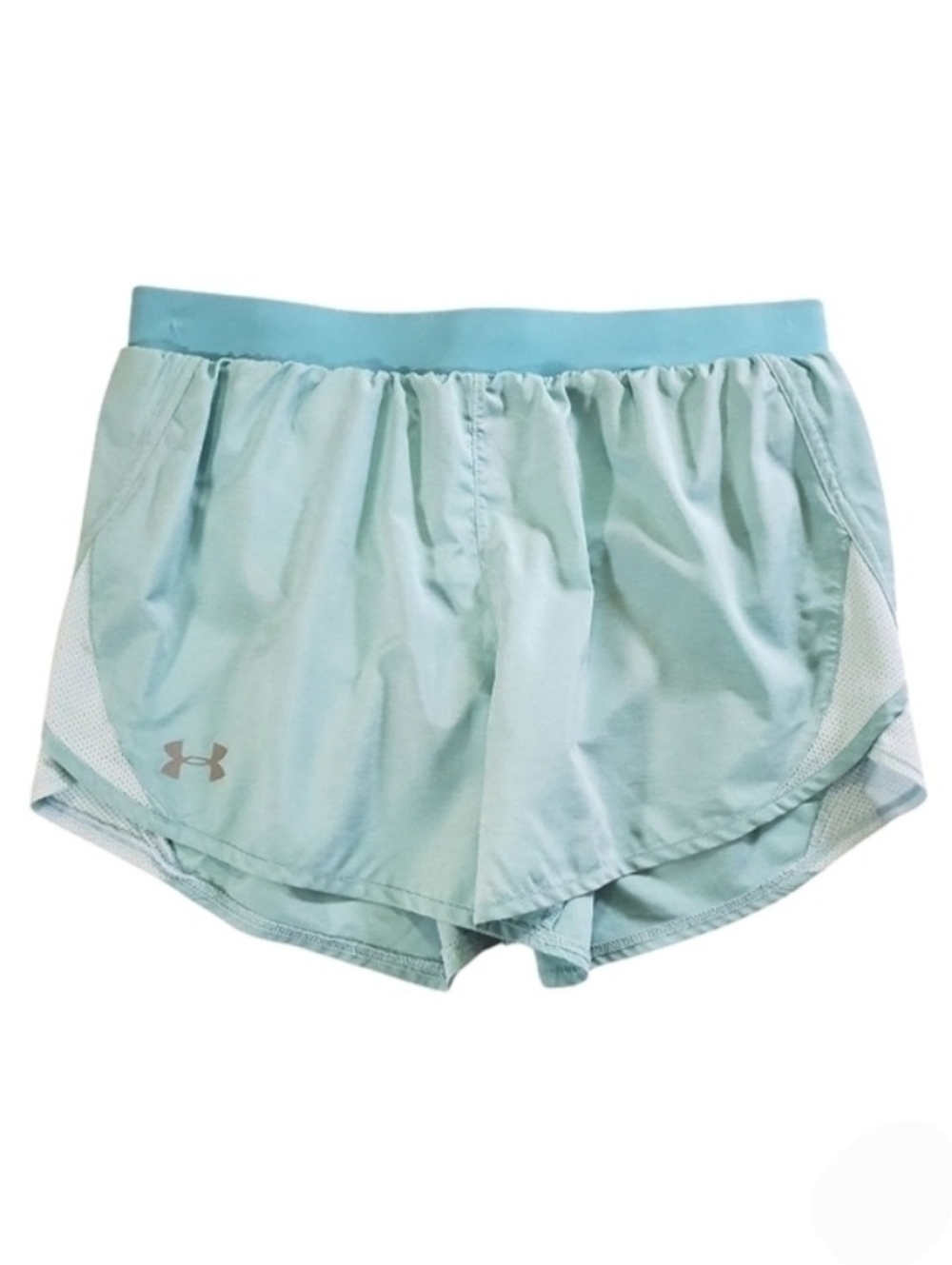 2093 * Under Armour Fly By 2.0 Shorts Blue Haze Size M